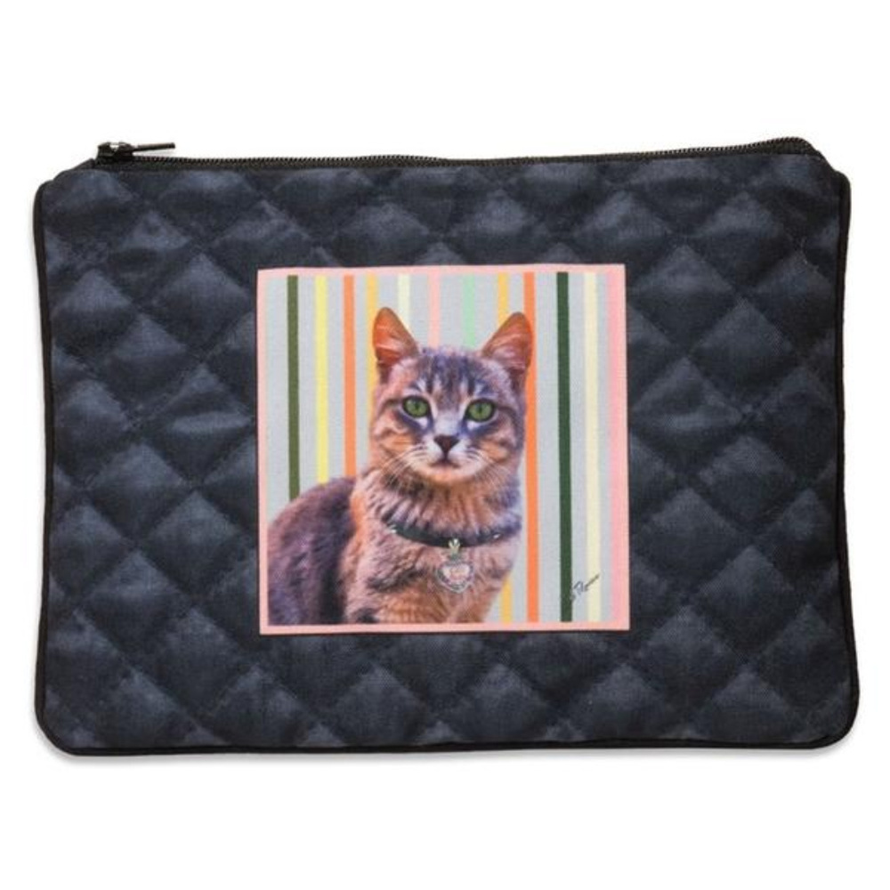 Coco The Cat Cosmetic Pouch